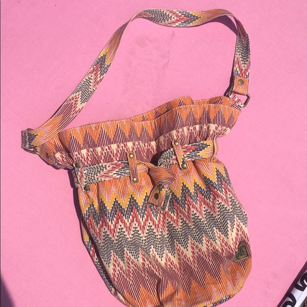 Multicolor Roxy tote bag